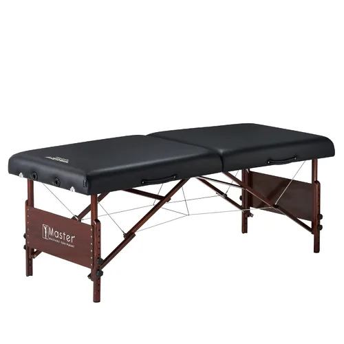 Vista 2 de Master Massage Del Ray Pro - Mesa de masaje portátil de 30 pulgadas, capacidad de 750 libras, color negro