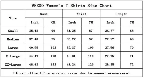 Vista 5 de WEESO - Camisetas de verano para mujer con cuello en V en bloques