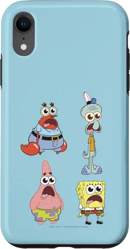 Vista 25 de Spongebob Squarepants Carcasa para iPhone 17 de Group Shot Stare