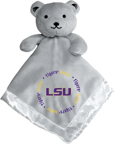 Vista 21 de Baby Fanatic Oso de seguridad gris - NCAA - Con licencia oficial Snuggle Buddy