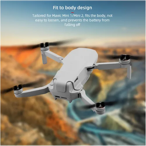 Vista 4 de SeiZed Batería evita que se caiga la hebilla para D-JI Mini 2/Mini 2 SE/Mavic Mini/Mini SE Drone tapa de batería Drones Accesorio