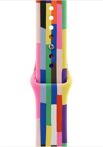 Vista 5 de Correa para Apple Watch - Correa deportiva - 1.575 pulgadas (40mm) - Azul ancla - S/M
