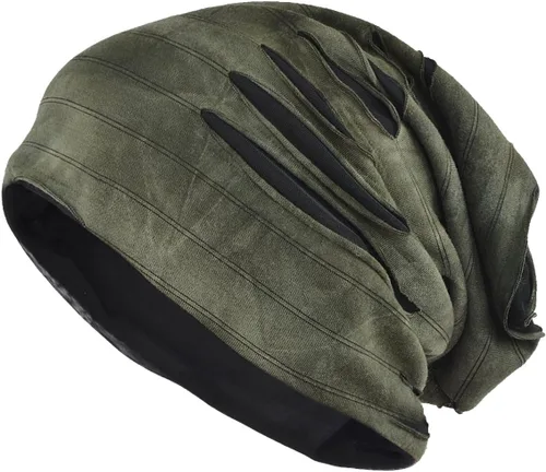 Vista 8 de FORBUSITE Gorro de punto delgado y holgado para hombre para el verano B018h Marrón