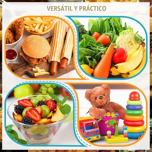 Vista 7 de Hsei - Paquete de 50 cestas blancas para alimentos, 10.5 x 7 pulgadas