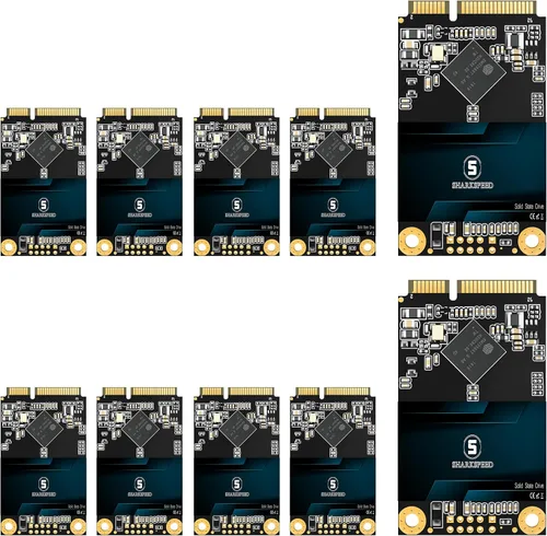 Vista 9 de mSATA SSD 1TB SATA 3 6Gb/s 3D NAND Mini unidad interna de estado sólido para computadora portátil de escritorio (mSATA, 1 TB)