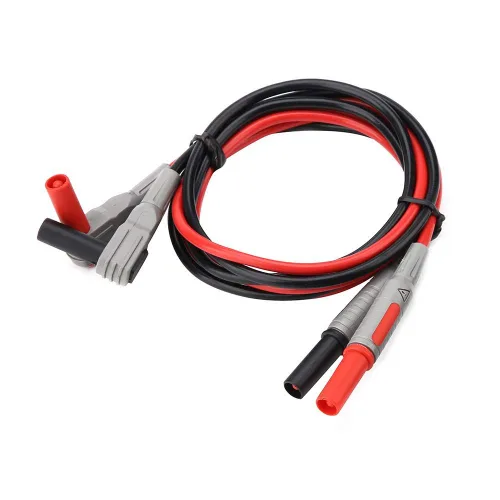 Vista 8 de Kit de cables de prueba P1300B, multímetro digital electrónico de cables de prueba con extensión de prueba, pinzas de cocodrilo/cocodrilo, puntas
