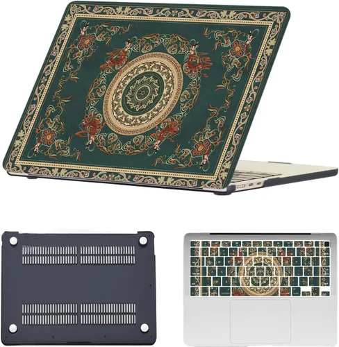 Vista 131 de Funda compatible con MacBook Air de 11 pulgadas 2015-2010 A1465 A1370, diseño impreso de plástico para laptop, carcasa protectora Air de 11.6