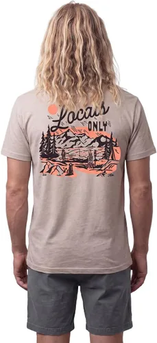 Vista 43 de HUK Mens Fishing Graphic Tee, Performance Short Sleeve, Quick-Dry Bass Bones - Búho nocturno