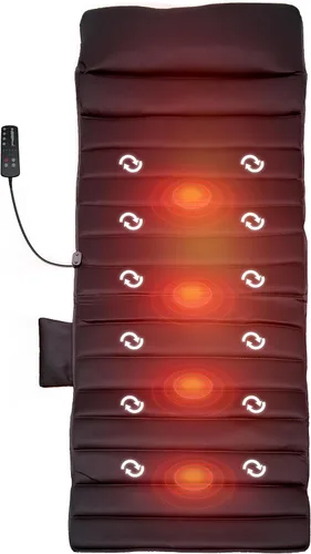 Vista 3 de Carepeutic Targeted Zone Deluxe - Alfombrilla de masaje con vibración con terapia de calor, 7 libras