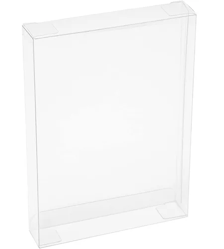 Vista 5 de Viturio Nintendo NES Game Box Protector Cases (10 Pack) Clear Plastic .35mm