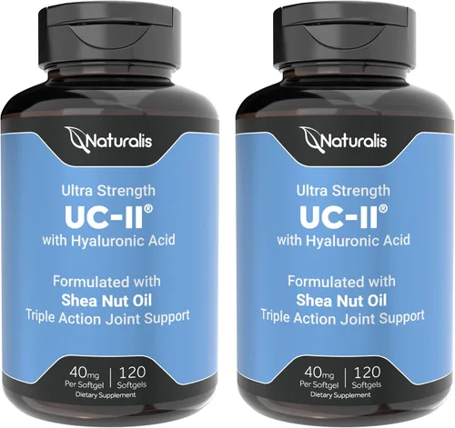 Vista 9 de Naturalis UC-II 40 mg 60 cápsulas blandas Salud articular, movilidad
