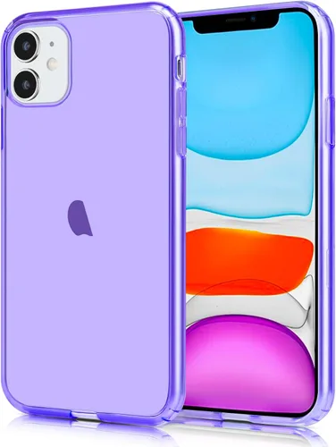 Vista 13 de JJGoo Funda compatible con iPhone 11, color negro transparente, suave, absorción de golpes, antiarañazos, a prueba de golpes, funda protectora