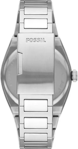 Vista 3 de Fossil Everett - Reloj de cuarzo de acero inoxidable para hombre