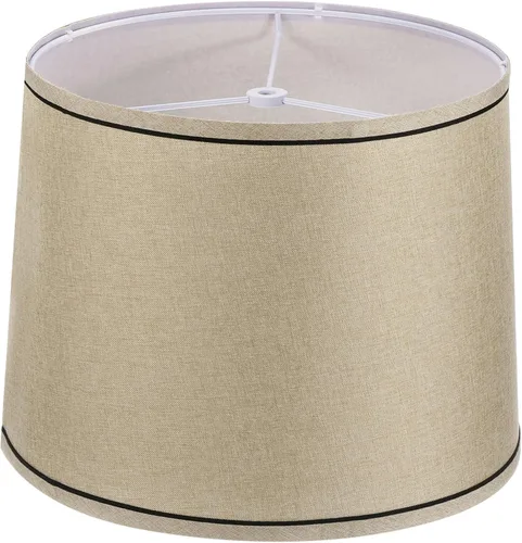 Vista 14 de PATIKIL Pantallas para lámparas de mesa de 11.4 pulgadas superior x 12.6 pulgadas inferior x 9.8 pulgadas de alto tambor pantallas de lámpara