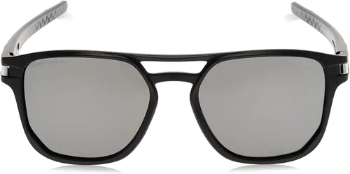 Vista 2 de Oakley Gafas de sol cuadradas Oo9436 Latch Beta para hombre Negro Negro Naranja