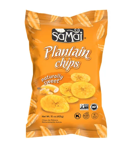 Vista 21 de SAMAI Chips de plátano de chile de 2.65 onzas, paquete de 15 unidades, totalmente naturales, sin OMG, sin gluten y Kosher