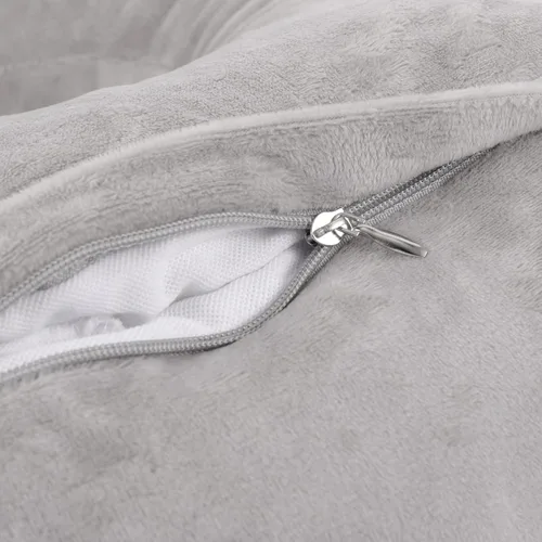 Vista 3 de Operitacx Almohada de espuma viscoelástica suave con forma de dona, almohada para dormir, almohada de viaje, accesorios para viajes