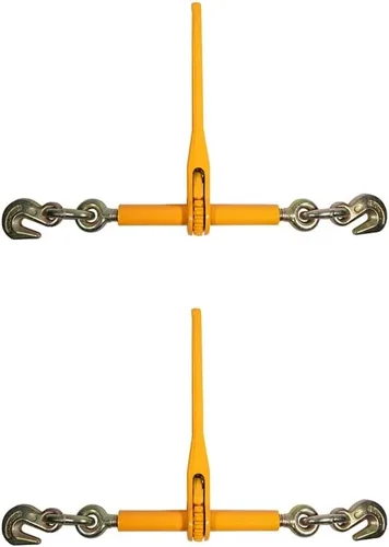 Vista 10 de Mytee Products Tensor de Carga con Palanca de Trinquete Resistente de 3/8"-1/2" con Ganchos de Agarre, Límite de Carga de Trabajo de 12,000 Libras