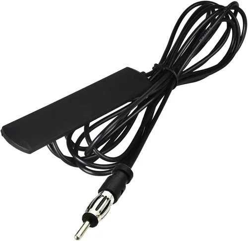 Vista 5 de Antena de radio estéreo universal para coche, antena de radio AM FM, adhesivo para coche, antena de parche oculto, para camión, antena de radio