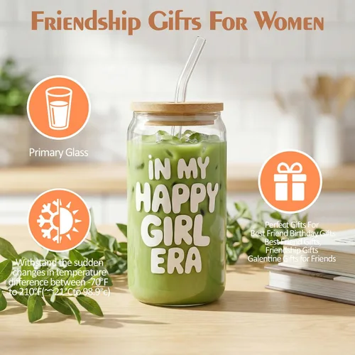 Vista 3 de MHSMHL Regalos de cumpleaños para mejores amigas, regalos de amistad para mujeres, cesta de regalo para mejor amiga, regalo de San Valentín, regalo