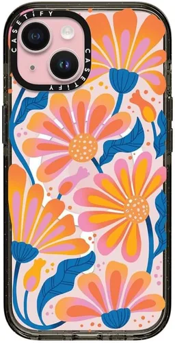 Vista 39 de CASETiFY Impact Funda para iPhone 15 [Probada contra Caídas de Grado Militar 4X / Protección contra Caídas de 8.2 pies / Compatible con Magsafe]