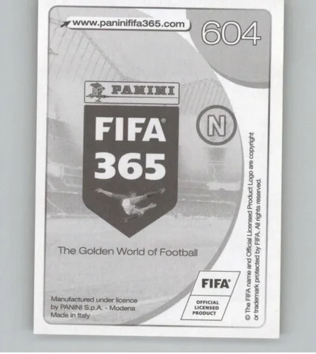 Vista 2 de 2016-17 Panini FIFA 365 Stickers #604 Gustavo Cuéllar CR Flamengo Official Soccer Album Sticker in Raw (NM or Better) Condition