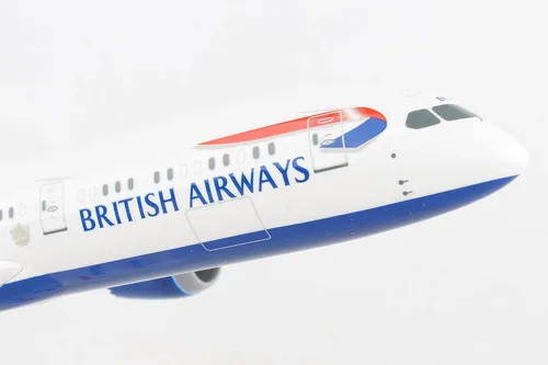 Vista 2 de Sky Marks British Airways 787-9 1/200 - Modelo de avión coleccionable