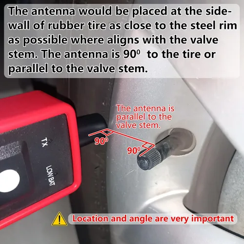 Vista 5 de EL-50449 Herramienta de aprendizaje TPMS de Ford Herramienta de reinicio TPMS para sensor de presión de neumáticos de Ford Lincoln Mercury