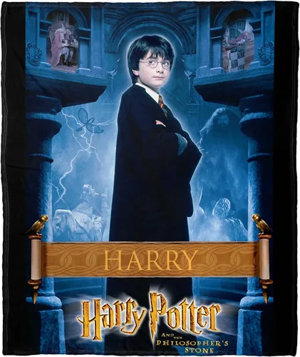 Vista 16 de Northwest Harry Potter - Manta de seda táctil, 50 x 60 pulgadas, All I Want for Christmas