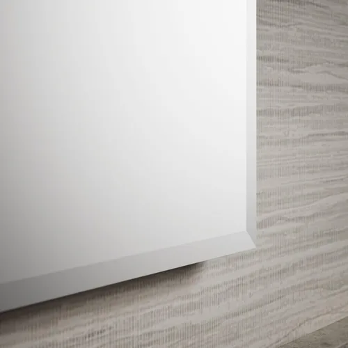 Vista 5 de Kohler CB-CLC1526FS Espejo Botiquín de Baño sin Marco, Puerta Individual, Marco Rectangular con Borde Biselado, Espejo de Gabinete de Baño, Estantes
