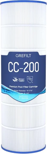 Vista 9 de Cartucho de filtro de piscina CC150, compatible con Pentair Clean & Clear 150, reemplaza a Pleatco PAP150, Unicel C-9415, Pentair R173216, 150 pies
