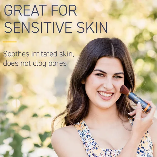 Vista 7 de Brush On Block Protector solar en polvo mineral SPF 30 de nueva fórmula, tacto de bronceado, recargable, amplio espectro, protección facial