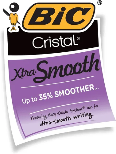 Vista 3 de BIC Cristal Xtra, Bolígrafo suave, Negro 12