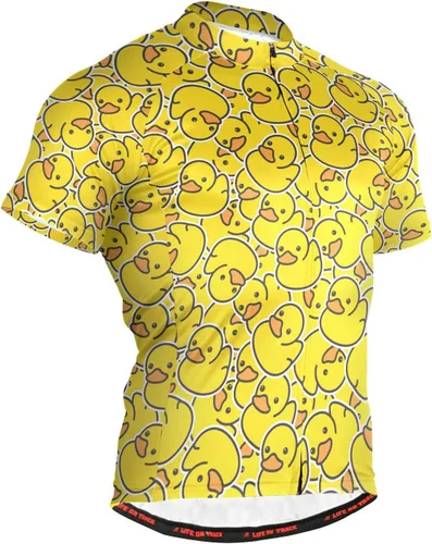 Vista 30 de Camiseta de ciclismo de manga corta para hombre Multi-Color 1