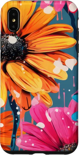 Vista 11 de Drip Gerbera Daisies Case for iPhone 17
