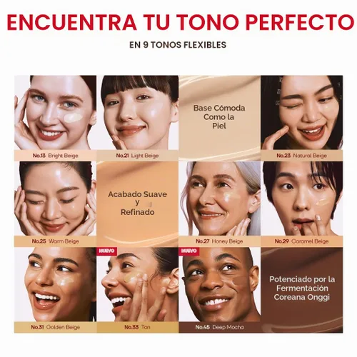 Vista 7 de Crema BB M de cobertura perfecta, SPF42/PA+++ (No.25/Beige cálido)