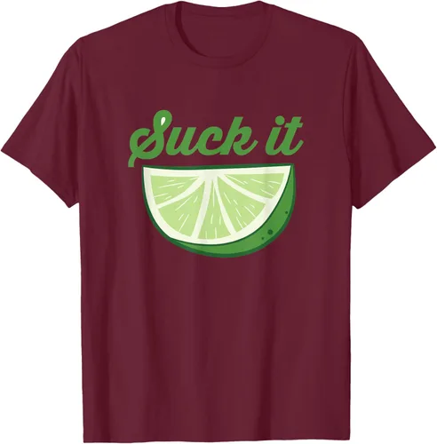Vista 15 de Funny Lime Suck It Cinco De Mayo Citrus Sour Lime Camiseta, Blanco, S