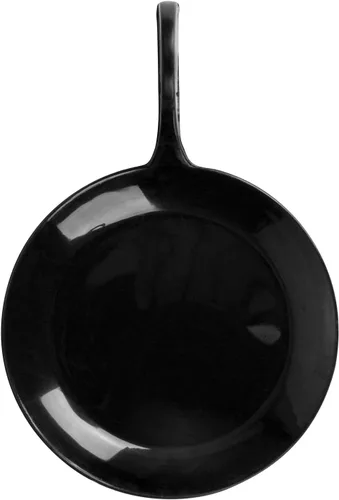 Vista 12 de Restaurantware Platos de postre de 3.7 x 2.5 pulgadas, 100 platos de cóctel pequeños, platos desechables de plástico negro únicos en forma de pez