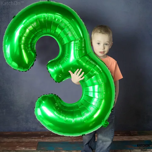 Vista 421 de KatchOn Globo negro del número 1 de 40 pulgadas, globo de feliz cumpleaños Large Mylar Number One Balloon for 1st Birthday Decorations, Foil