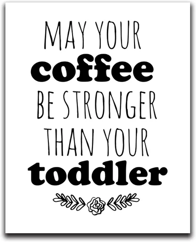 Vista 13 de Moonlight Makers Funny Wall Decor With Sayings, A Cup Of Tea Solves Everything (Cups), Funny Wall Art, Room Decor for Bedroom, Bathroom, Kitchen