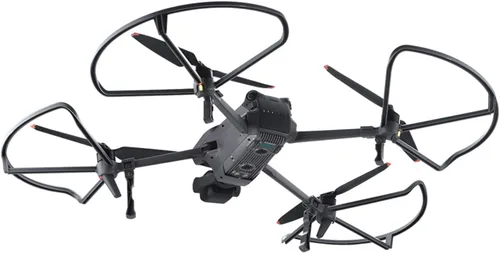 Vista 5 de SeiZed Funda protectora para DJI Mavic 3 Propeller Guard Drone Protector de liberación rápida con accesorio de tren de aterrizaje (color : 2 en 1)