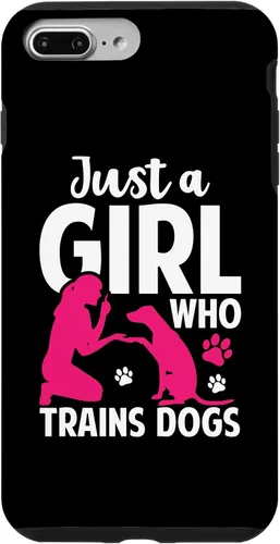 Vista 12 de Girl Who Trains Dogs Training Funny Dog Trainer Women Girls Case for iPhone 17