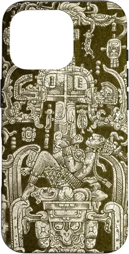 Vista 20 de Funda para iPhone 13 Pro Max King Pakal, viajero en el tiempo maya