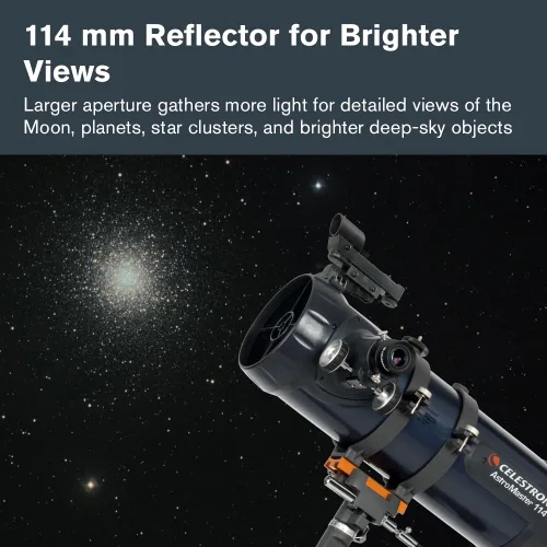 Vista 6 de Celestron 21062 AstroMaster Telescopio refractor 70 EQ