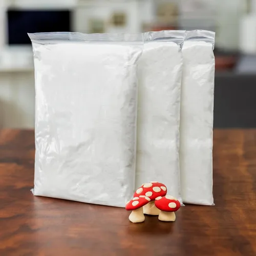 Vista 2 de White Air Dry - Arcilla de espuma para niños, 3.3 libras, arcilla suave para modelar a granel con funda de transporte y bolsas herméticas con cierre