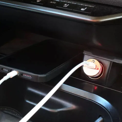 Vista 2 de [Certificado MFi de Apple] Cable Carplay para iPhone 18, cable de carga rápida, paquete de 3 Blanco