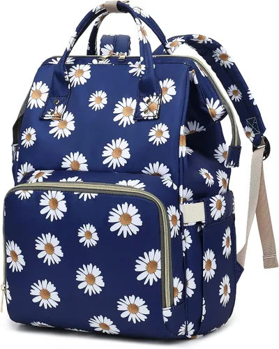 Vista 9 de Mochila de mariposa para laptop para mujeres y hombres, mochila escolar universitaria de 15.6 pulgadas para trabajo, escuela, viajes, negocios