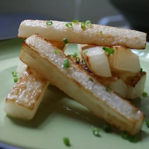 Vista 4 de Semillas de rábano Daikon a granel orgánicas Minowase japonesa (1/2 Lb)