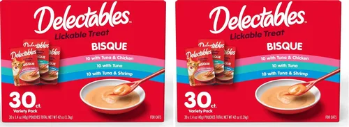 Vista 15 de Hartz Delectables - Golosinas húmedas para gatos, atún, 12 unidades - 3270011057