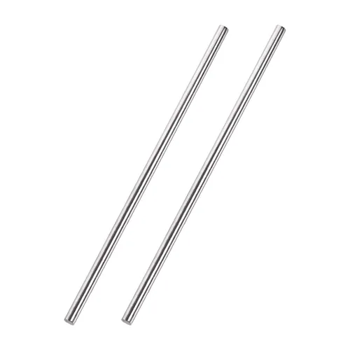 Vista 16 de uxcell Varilla redonda sólida de acero inoxidable 304 de 0.039 in x 3.937 in para manualidades de bricolaje - 2 piezas